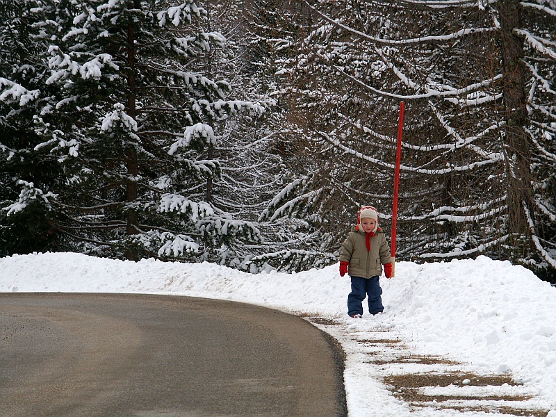 Włochy, 2006.02.19-25 020.jpg - A tu już Filip, który i w tym roku nam dzielnie towarzyszył.